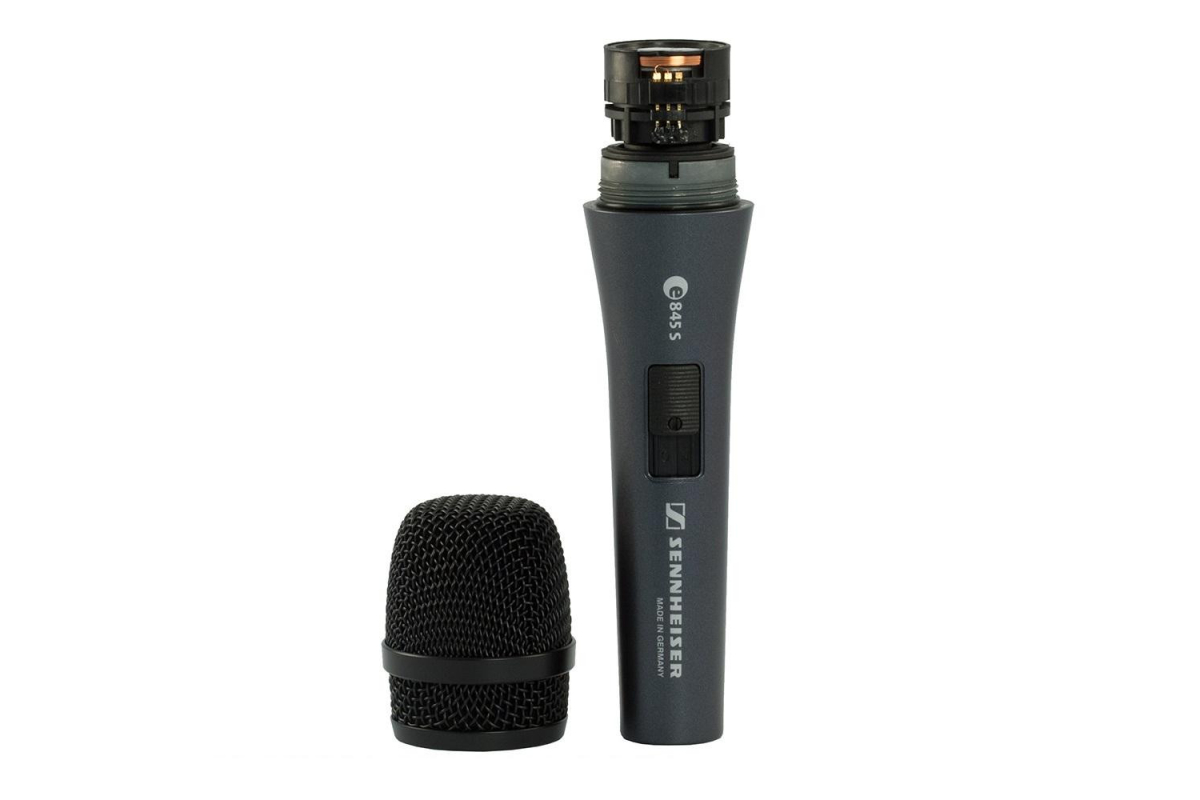 【未使用】Sennheiser E845S ダイナミックマイク Мікрофон SENNHEISER E845S